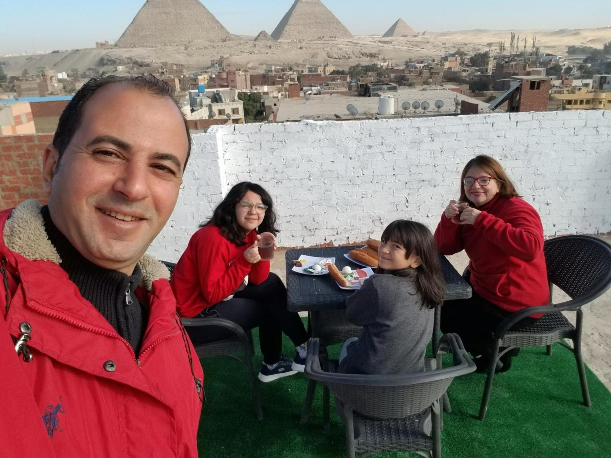 Rixsos Pyramids Inn Nazlet el-Sîsi Dış mekan fotoğraf