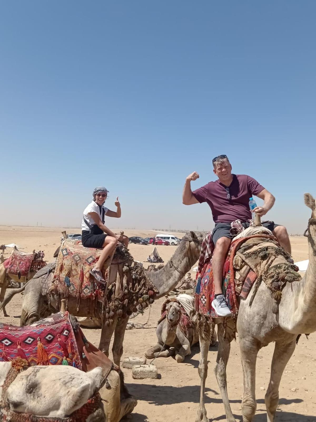 Rixsos Pyramids Inn Nazlet el-Sîsi Dış mekan fotoğraf